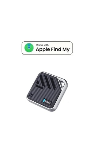 E kervan Apple Find My Akıllı Bluetooth Gps Konum Etiketi Uyumlu iPhone İçindir Sağlam 1 Adet Beyaz