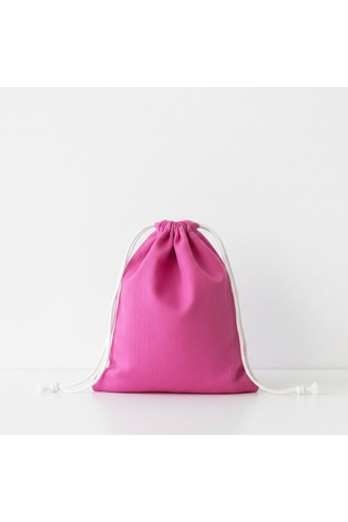 Baghashtag Pembe Bez Kese 30 Cm X 40 Cm Diğer