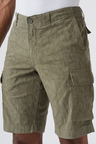 Lacoste Men's Patterned Bermuda Cargo Shorts With Pockets Khaki Erkek Desenli Bermuda Kargo Cepli Şort Haki