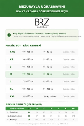 Brz Collectıon Brz Collection Unisex Oversize Not Your Circus, Not My Monkeys T-shirt Beyaz