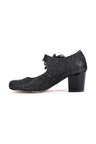 Kiko Kids Angelina Çupra Günlük Kız Çocuk 4 Cm Topuklu Abiye Ayakkabı Sedef
