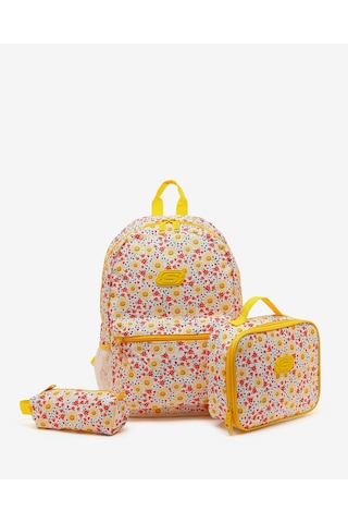 Skechers G Utılıty Backpack Set Büyük Kız Çocuk Sarı Sırt Çantası Skch8357-day