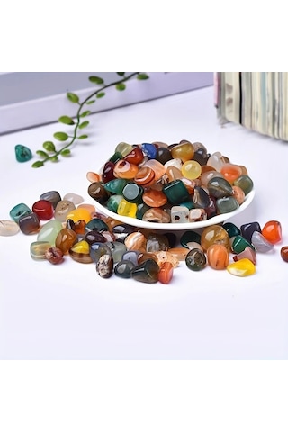 Willowhaven 100g Akuamarin 8-12mm Doğal Kristal Çakıl Takı Ve Dekorasyon