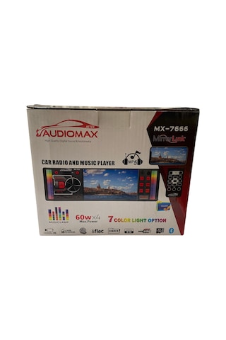 Netex Audiomax Mx-7666 4" Ekranlı Teyp