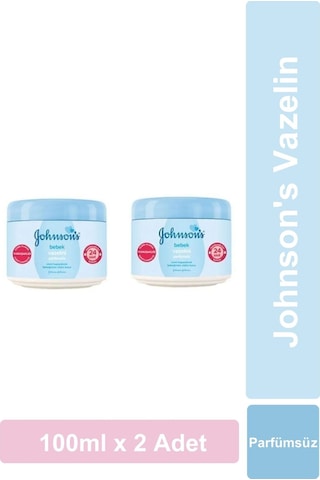 Johnson's Parfümsüz Vazelin 100 ml x2