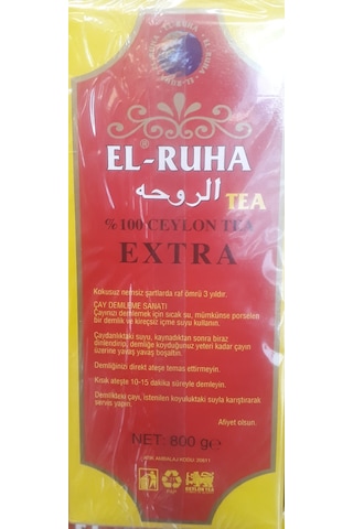 El-Ruha Orjinal Seylan Çayı 800 G