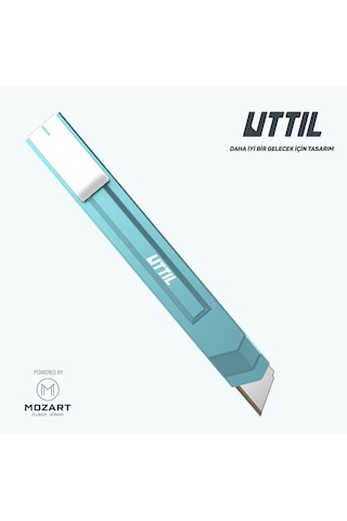 UTTIL Ptuk08-ex Cep Tipi Extreme Model 18 Mm Metal Maket Bıçağı