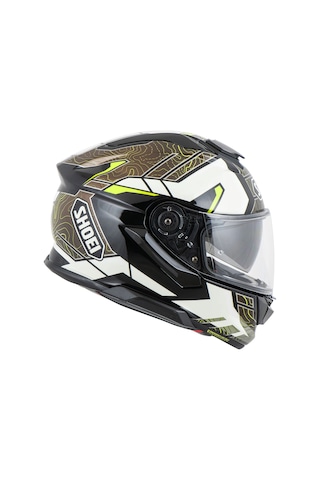 Shoei Gt-Aır 3 Hıke Tc-11Kapalı Kask Beyaz - Kahverengi