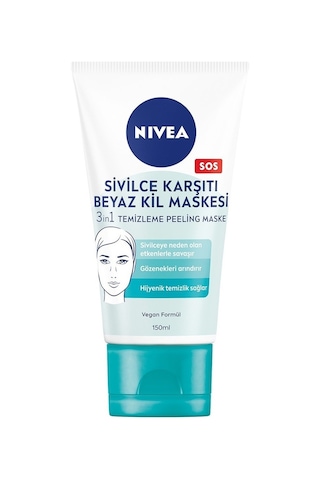 Nivea Beyaz Kil Maskesi 2 x 150 ML