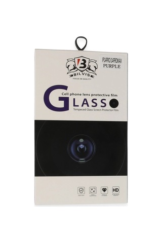 Apple, Uyumlu iPhone 14 Pro Max Bilvis Titan Kamera Lens - Derin Mor