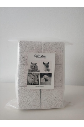 Goldmind Kemirgen Taşı 6'li Paket Kemirme Taşı Diş Törpüsü Kalsiyum Mineralli Yalama Taşı Hamster Tavşan Guin