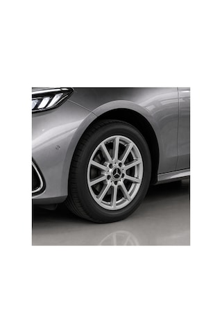 Mercedes Jant Göbeği Göbek Kapağı 4 Adet Siyah Jant Orta Kapak