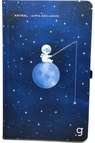 Gıpta Defter Astral 13 21 Dikişli Sert Kpk.96yp Çizgili Olta Bej