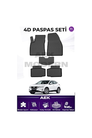 Nissan Qashqai 3 E-power 4d Paspas Seti 2021 Sonrası A++ Kalite 5 Parça