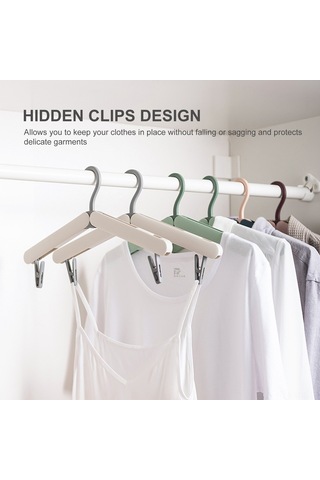 Konesam Yolculuk İçin Katlanabilir Abs Oyak, Kayma Engellli Ev Ve Seyahat Çamaşırı Asma Aleti, Uzun Ve Kısa Giyim İçin Çok Amaçlı Tasarım Beyaz