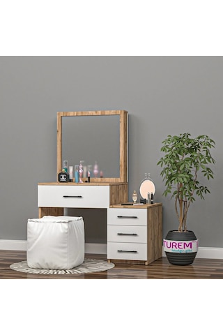 Fresh Makyaj Masası Mdf Antrasit