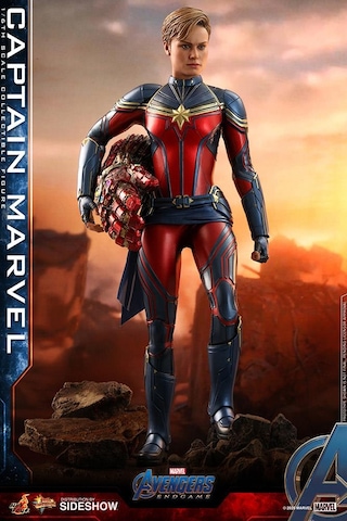 Hot Toys Captain Marvel Endgame Sixth Scale Figure MMS575 906305
