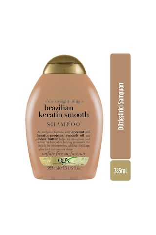 OGX Düzleştirici Brazilian Keratin Smooth Şampuan 385 ML
