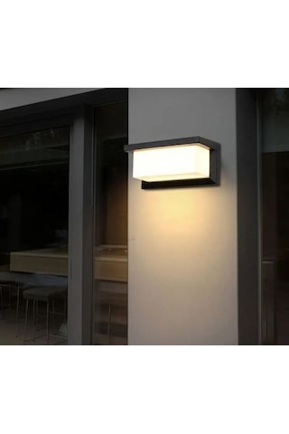 Cata Ct 7084 Cunda Led Aplik Dış Mekan Siyah