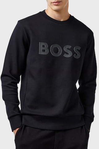 Boss Erkek Sweat 50506119 001 Siyah Siyah