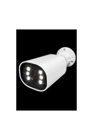 J-tech Jt-6066 5mp Sesli Ip Bullet Kamera Poe 6 Led 3.6mm Gece-gündüz Renkli