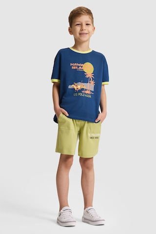 U.S. Polo Assn. U.s. Polo Assn. Erkek Çocuk Çağla Şort Örme 50327054-vr016 Cagla
