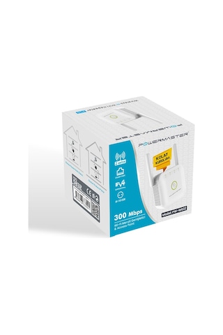 Powermaster PW-WR22 300 Mbps Wi-Fi Repeater & Access Point