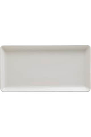 Mudo Home Natura Sunum Tabağı 34x15 Cm Beyaz