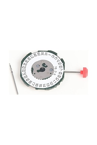 Xurunkeji 2115 Saplı Hareket + Pil 2035 Erkek Tek Takvim Üç Noktalı Elektronik Kuvars Saat Hareketi Değişimi Gümüş