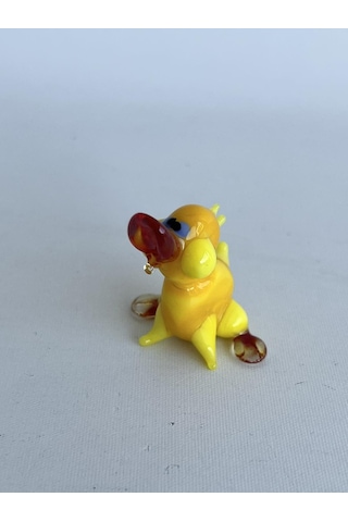 El Yapımı Murano Cam Ördek Biblo A34