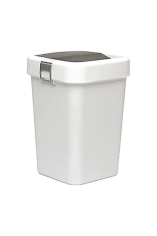 Carpex Çöp Kovası Duvara Monte 40 Lt Beyaz