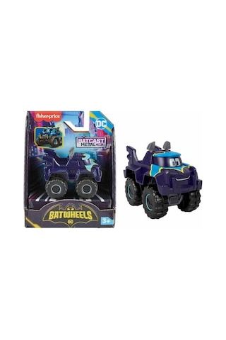 Fisher-price Batwheels Bam Batmobile Buff The Bat Truck