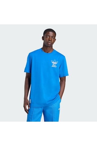 Adidas Real Madrid Terrace Icons Graphic Erkek Tişört C-adıjm2123e50a00 Mavi