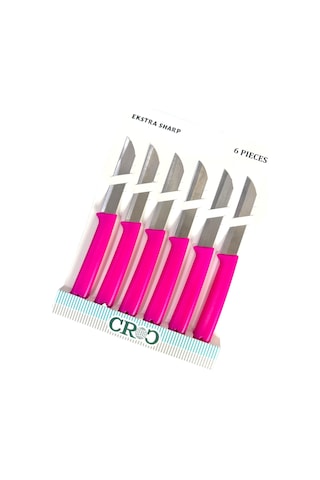 Croc 6lı Meyve Bıçağı Pembe
