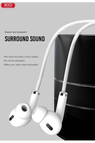 Hi-fi Ses Kaliteli Mikrofonlu Ve Kontrol Panelli Type-c Kablolu Kulaklık Ef29 Şeffaf