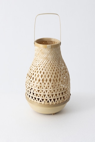 Meander Bambu Masa Lambası 23x37 Cm 4588 Natural