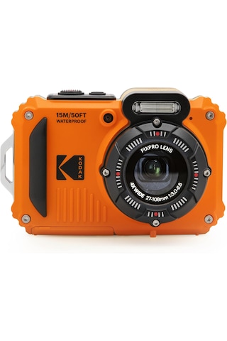 Kodak Pıxpro Wpz2 16 Mp Dijital Fotoğraf Makinesi 15 M Su Geçirmez, 4x Optik Zoom, Wi-fi, 1080p Full Hd Video İthalatçı Garantili