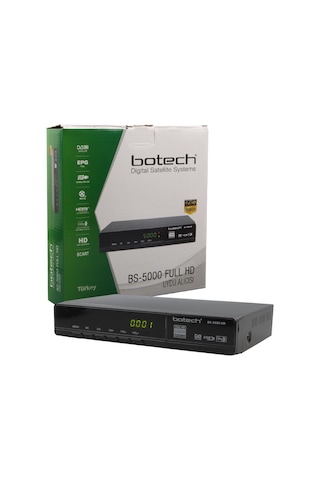 Xtechnx Xtechn029648 Botech Bs-5000 Hdmı + Scart + Usb Girişli 1080p Full Hd Uydu Alıcı