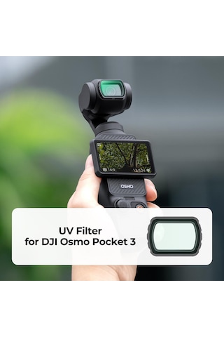 K&f Concept Magnetic Uv Koruma Filtresi Djı Osmo Pocket 3 Combo