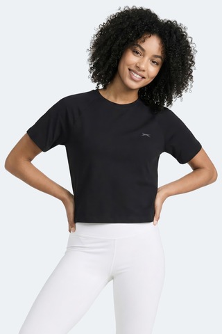 Slazenger Rave Kadın Siyah Tişört Siyah