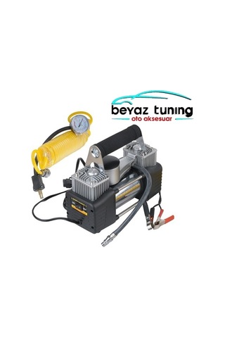 Hava Kompresörü Metal Gövde Profesyonel Çift Pistonlu Çantalı