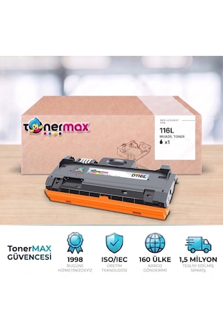 Samsung M2675f Uyumlu Toner Çipli Mlt-d116l 4'lü 3.000 Sayfa