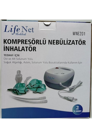 Life Net WNE201 Kompresörlü Nebulizatör