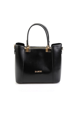 Bambi Siyah Kadın El Çantası C06650265109 Siyah