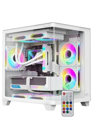 Ramtech Bilgisayar Okula Dönüş - 2 R7-5700 16 GB 1 TB SSD 8 GB RTX3050 8 GB 23.8" Free Dos Masaüstü Oyuncu Bilgisayarı