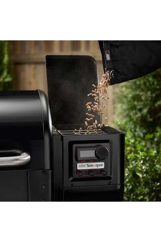 Weber Ahşağ Pelet Grill Academy Blend 8 Kg Siyah