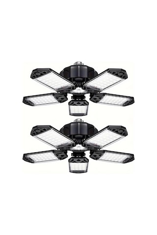 Boatshop1 Garaj Isik Ampulleri 5+1kanat 200w 10000lm Super Parlak Led Aydinlatma E26 E27 Vida Soket Degistirilebilir 1 Bilgisayar