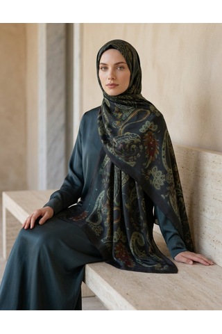 Moda Nuda Iconic Vera Şal Acı Kahve Zarif Ve Modern