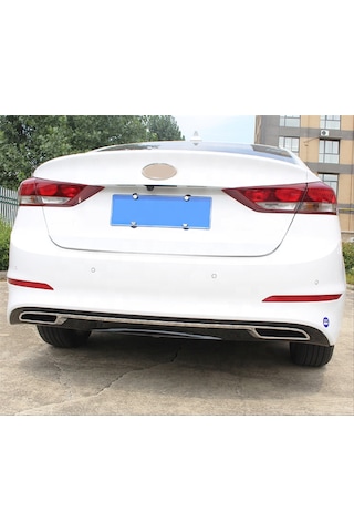 Autogp Hyundai Elantra Arka Tampon Difüzörü Amg Model 2017+