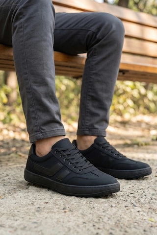 In Step Pacewalk Urban Kömür Erkek Sneaker Siyah